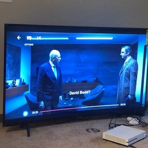 65” curve tv and wall mount